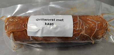 Grillworst met kaas aan stuk ca 400 gram