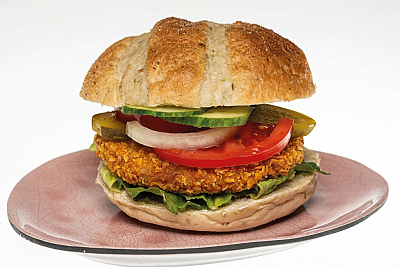 Vegan crispy chicken burger à 20 x 100 gram