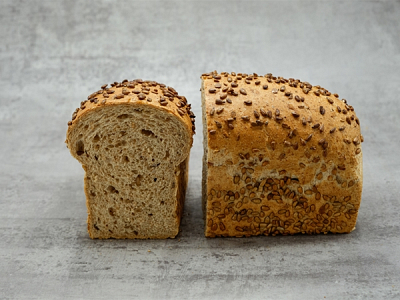 Meergranen zonnebrood gesneden