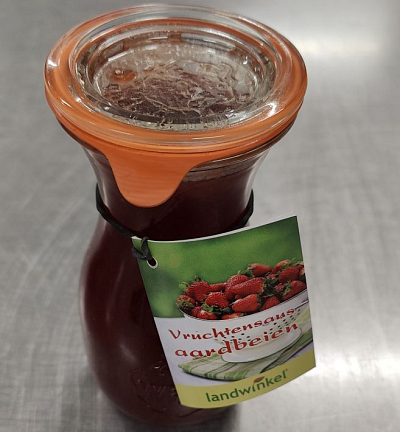 Vruchtensaus aardbeien 280 ml