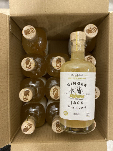 Ginger jack 12 x 250 ml