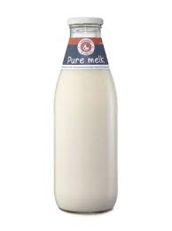 Pure Volle Melk 4 x 750 ml glas De Vrolijke koe