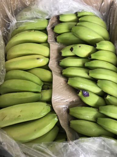 Bananen GROEN 18 kg doos